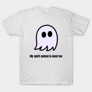 Spirit Animal Dead Inside T-Shirt